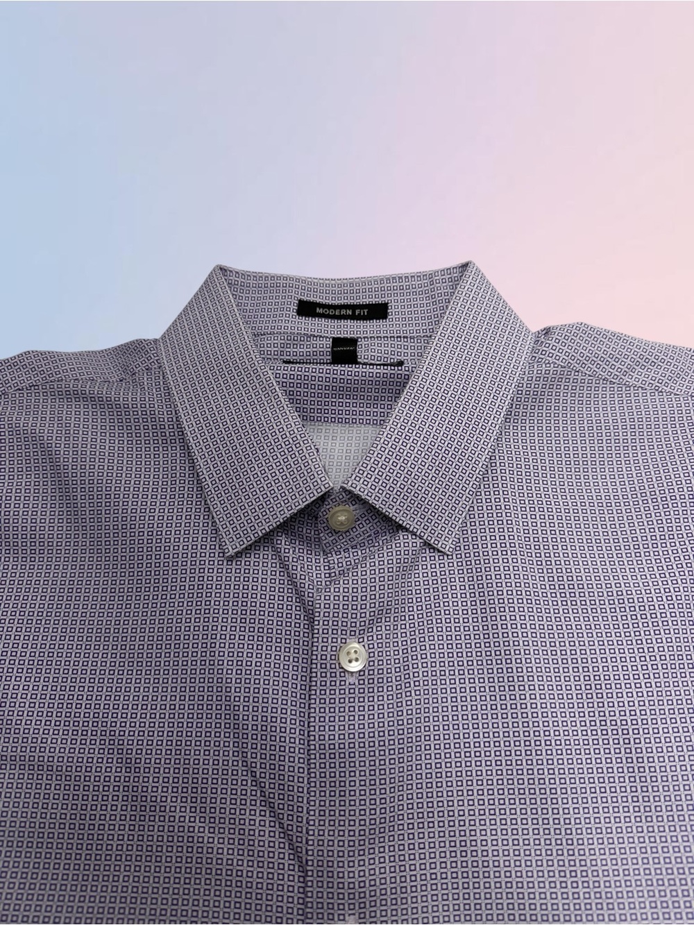 EXPRESS Men’s XL (17-17.5) Light Purple Dress Shirt